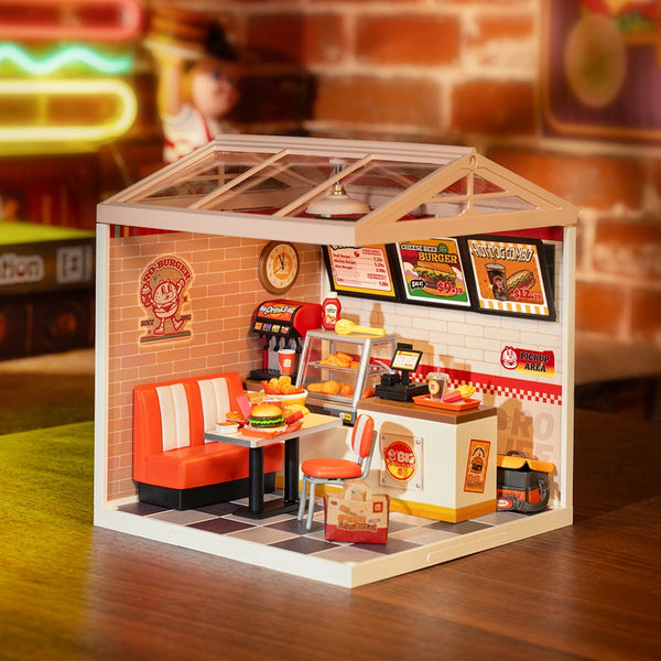 Rolife DIY Miniature House Yum Yum Burgers DW010